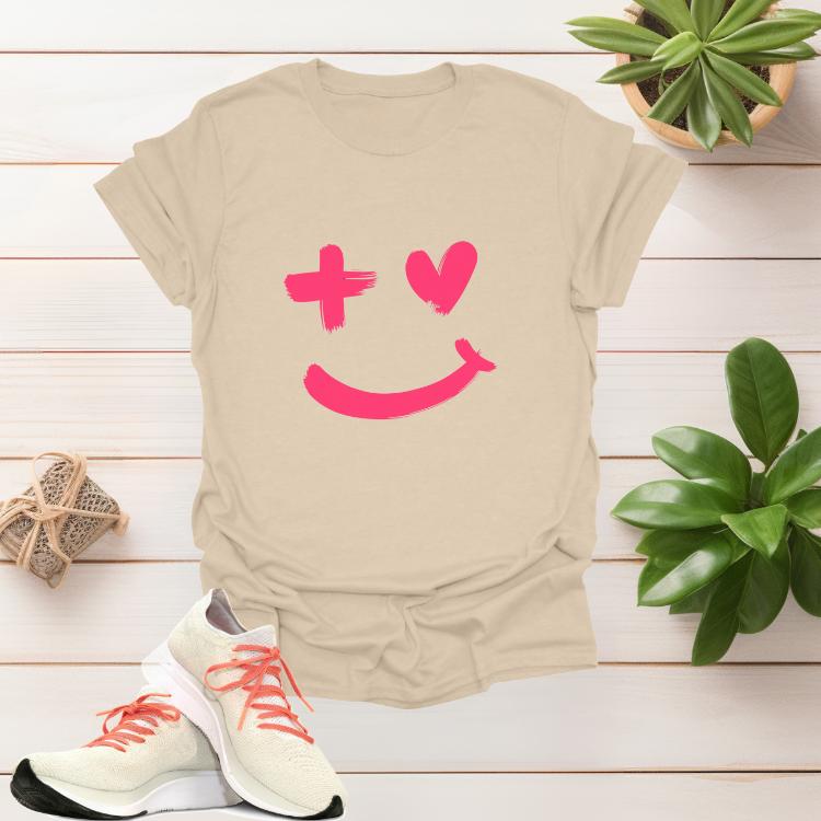 Smiling Face Tattoo Shirt