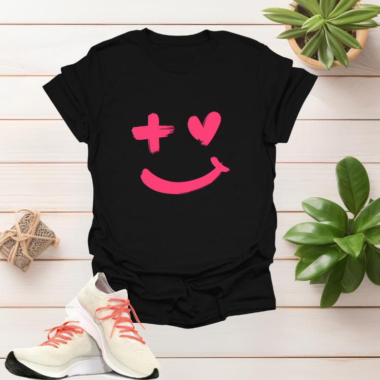 Smiling Face Tattoo Shirt