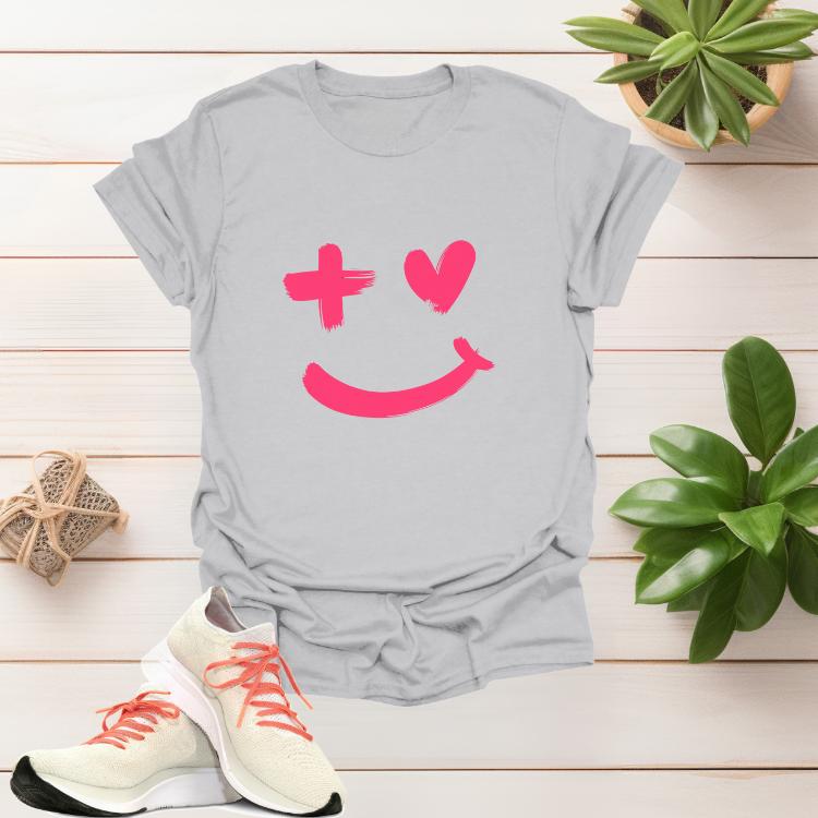 Smiling Face Tattoo Shirt