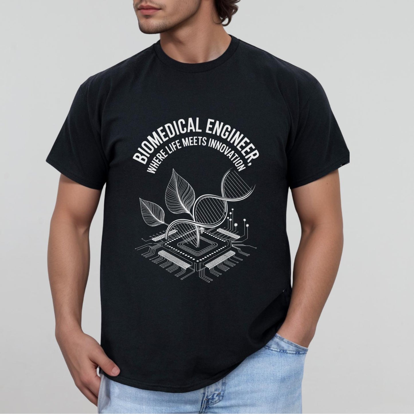 Biomedical shirt, life meets tee