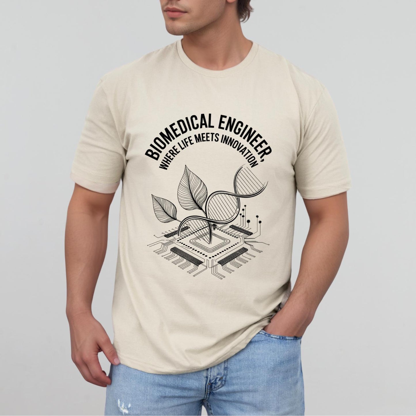 Biomedical shirt, life meets tee