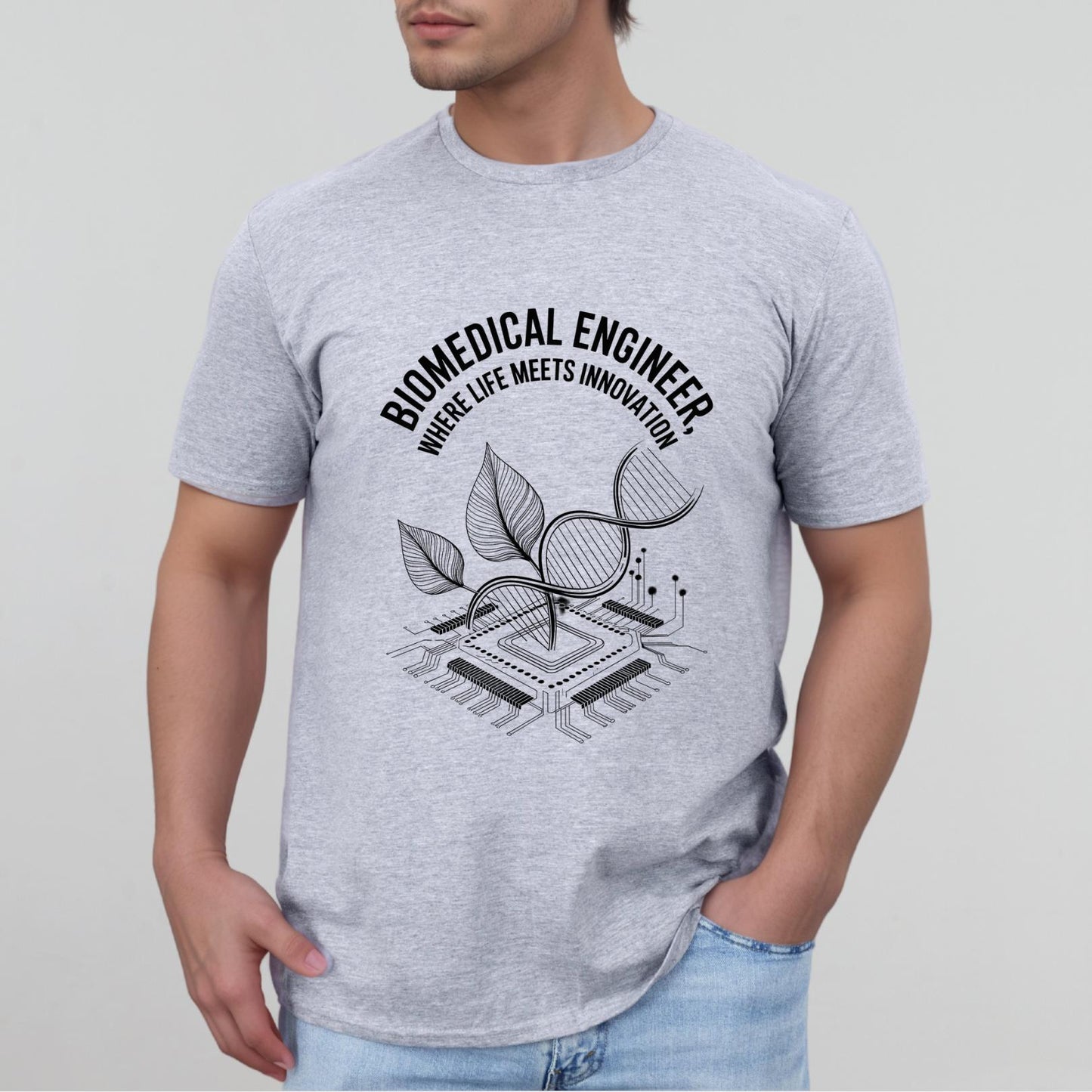 Biomedical shirt, life meets tee