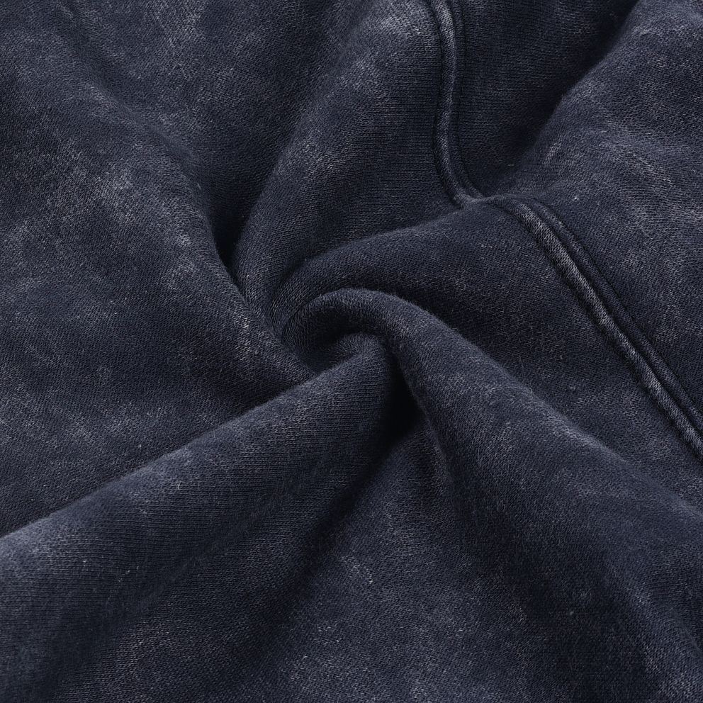 Women Acid Wash Crop Top Zip Tracksuit Straight Leg Joggers - Stylish Female Jacket