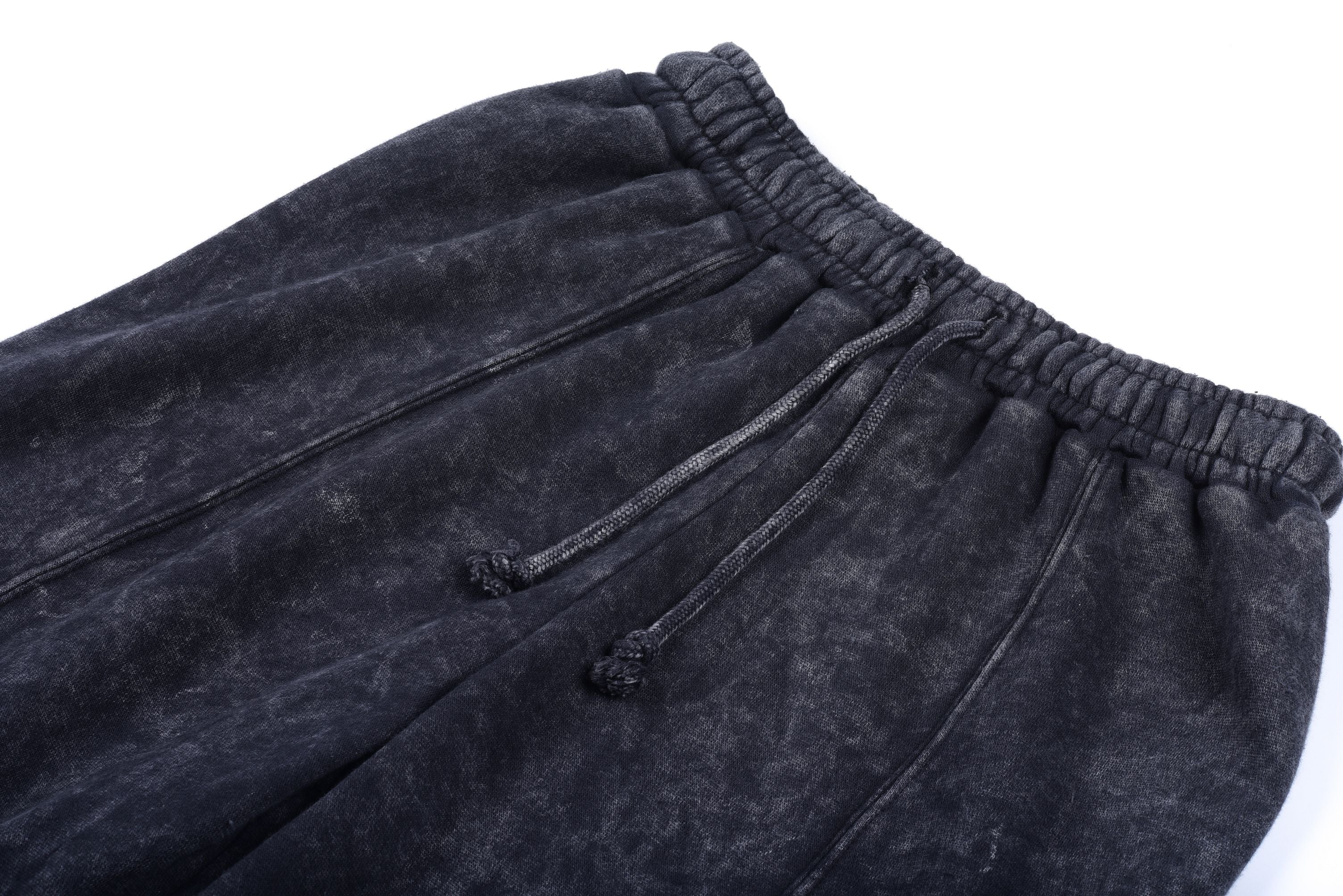 Women Acid Wash Crop Top Zip Tracksuit Straight Leg Joggers - Stylish Female Jacket