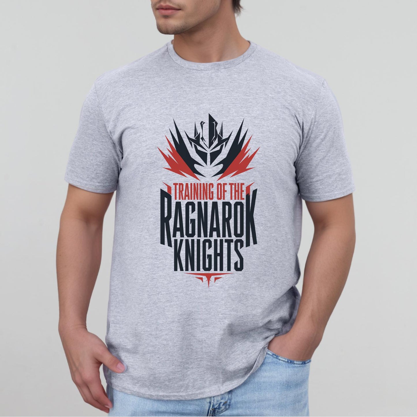 Men's Regular Fit Letter Graphic Ragnarok Tee