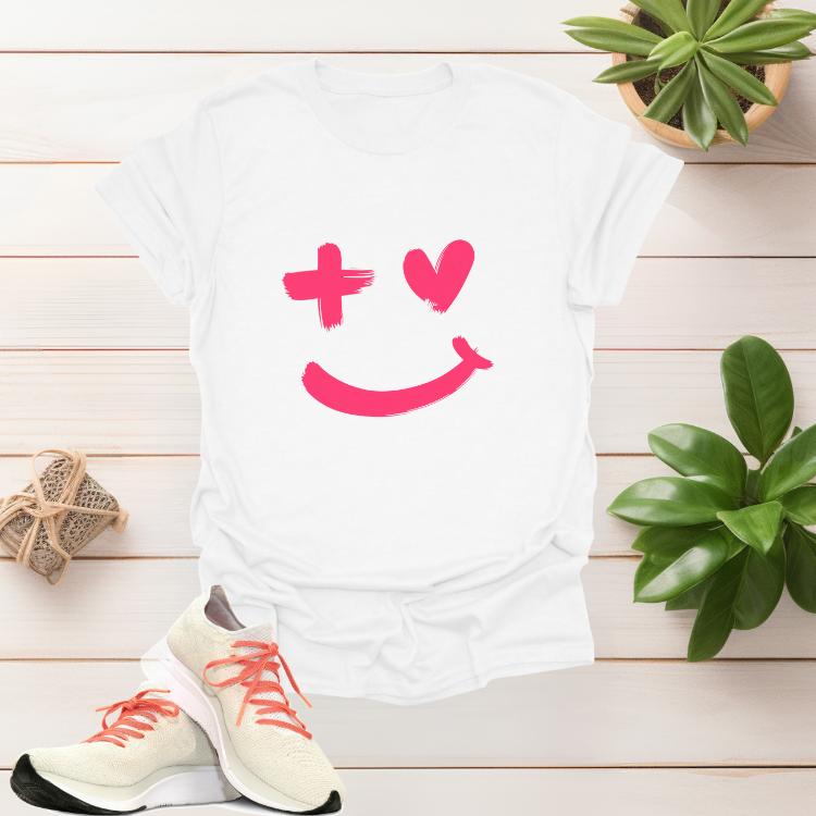 Smiling Face Tattoo Shirt