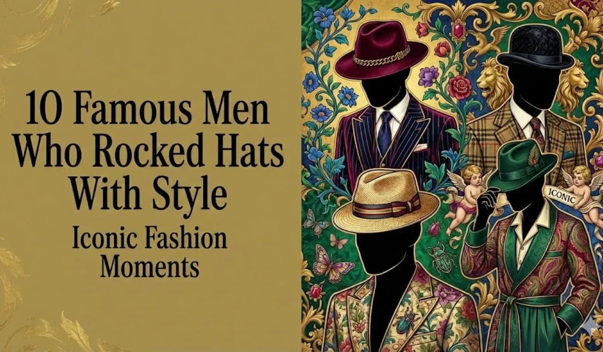 10 Famous Men Who Rocked Hats With Style - Absanoh Pakistan