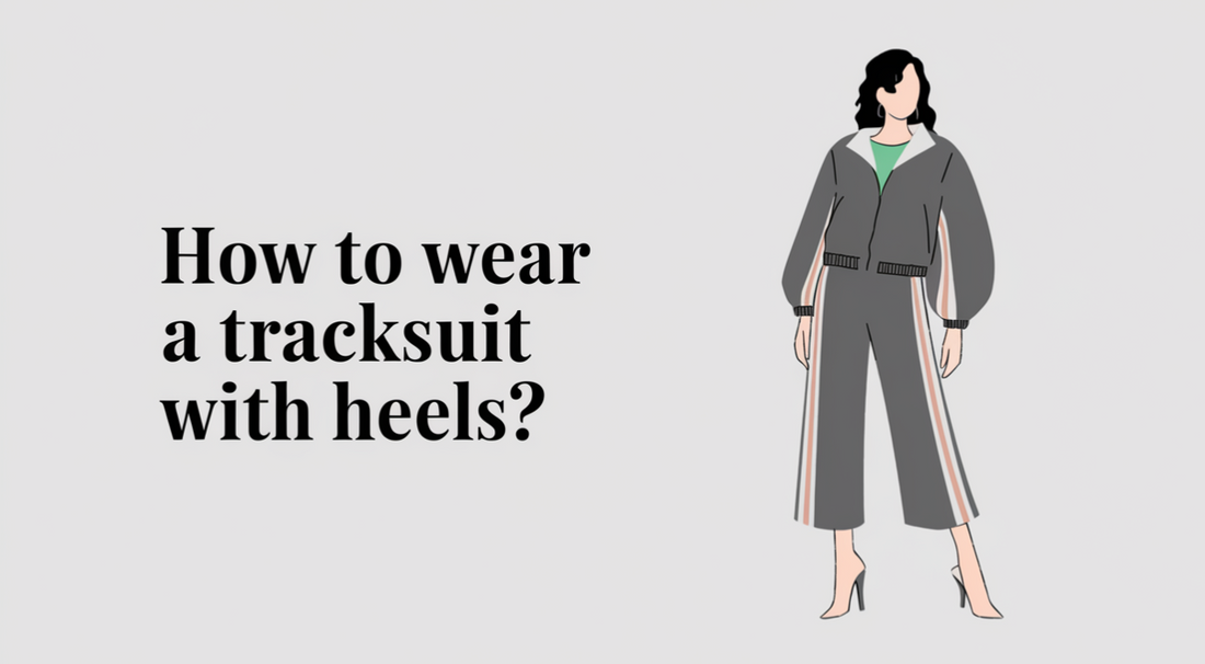 How to Wear a Tracksuit with Heels? - Absanoh