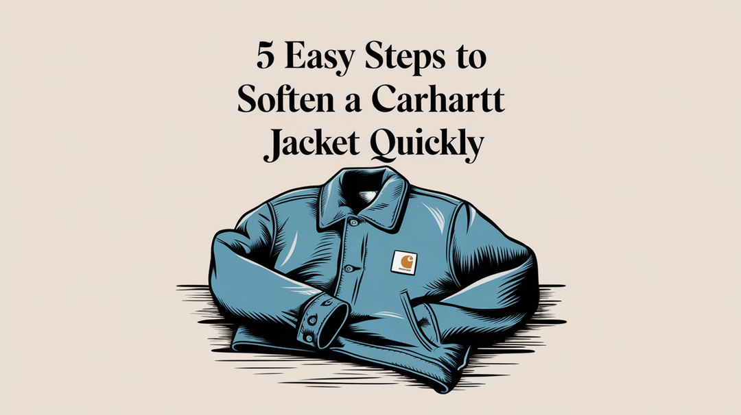 5 Easy Steps to Soften a Carhartt Jacket Quickly