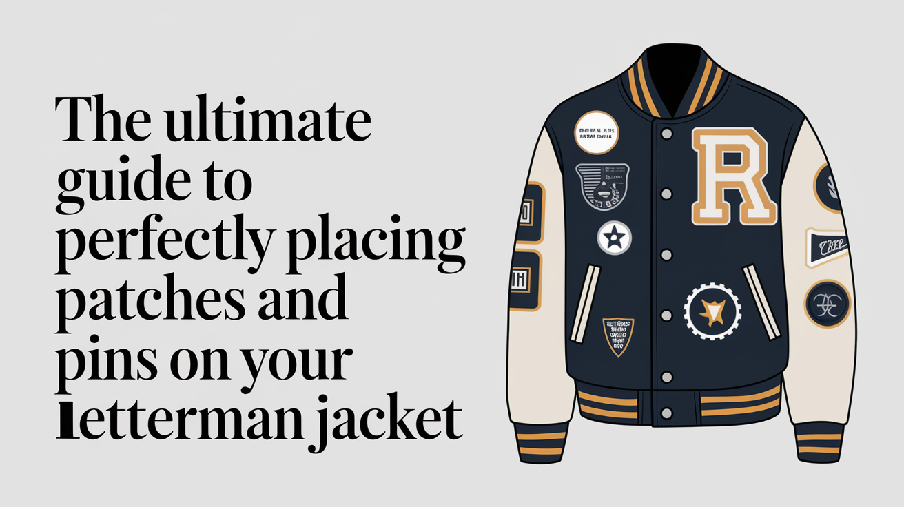 The Ultimate Guide to Perfectly Placing Patches and Pins on Your Letterman Jacket - Absanoh Pakistan