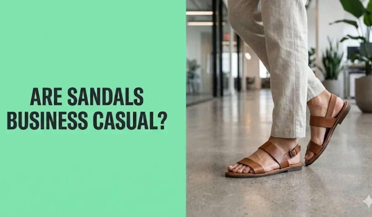 Are Sandals Business Casual - Absanoh Pakistan