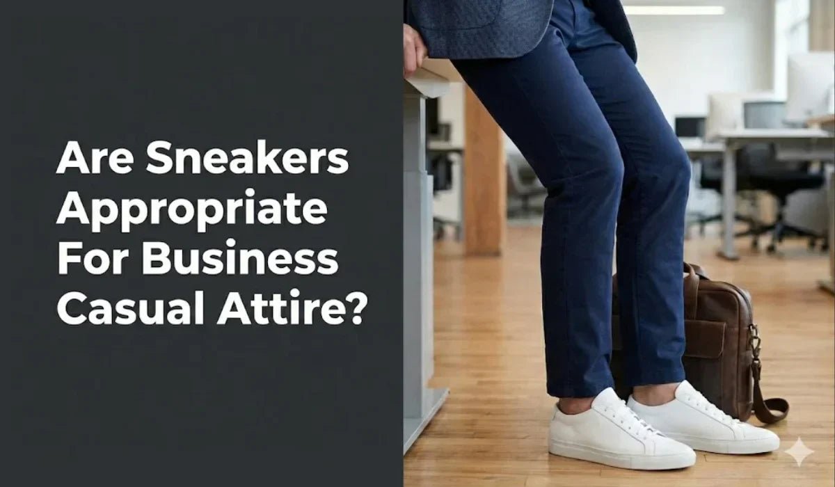 Are Sneakers Appropriate For Business Casual Attire? - Absanoh Pakistan