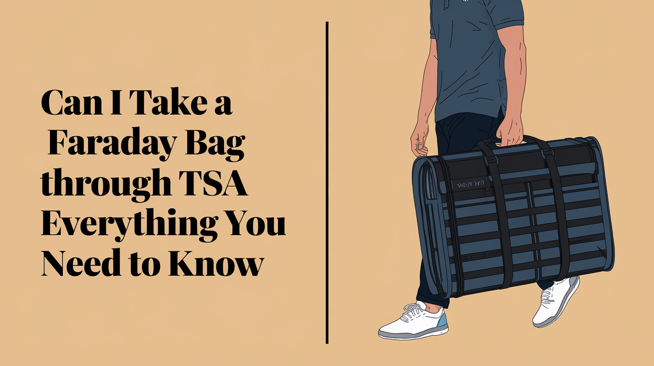 Can I Take a Faraday Bag Through Tsa Everything You Need To Know - Absanoh Pakistan