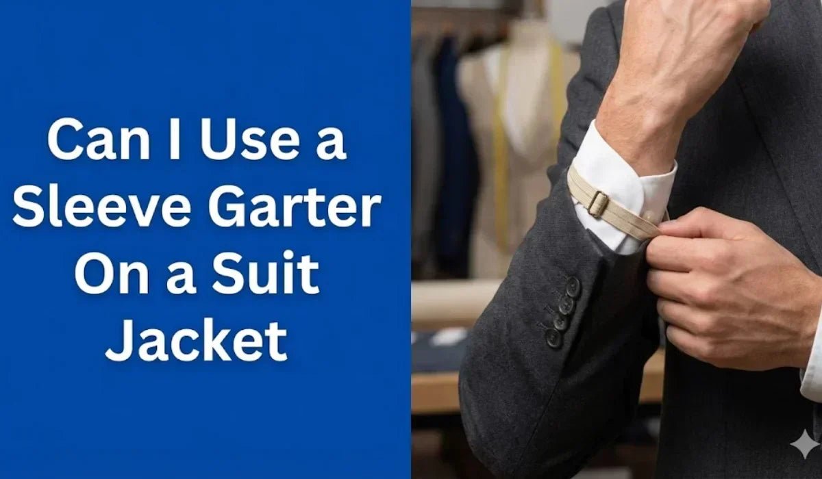 Can I Use a Sleeve Garter On a Suit Jacket - Absanoh Pakistan