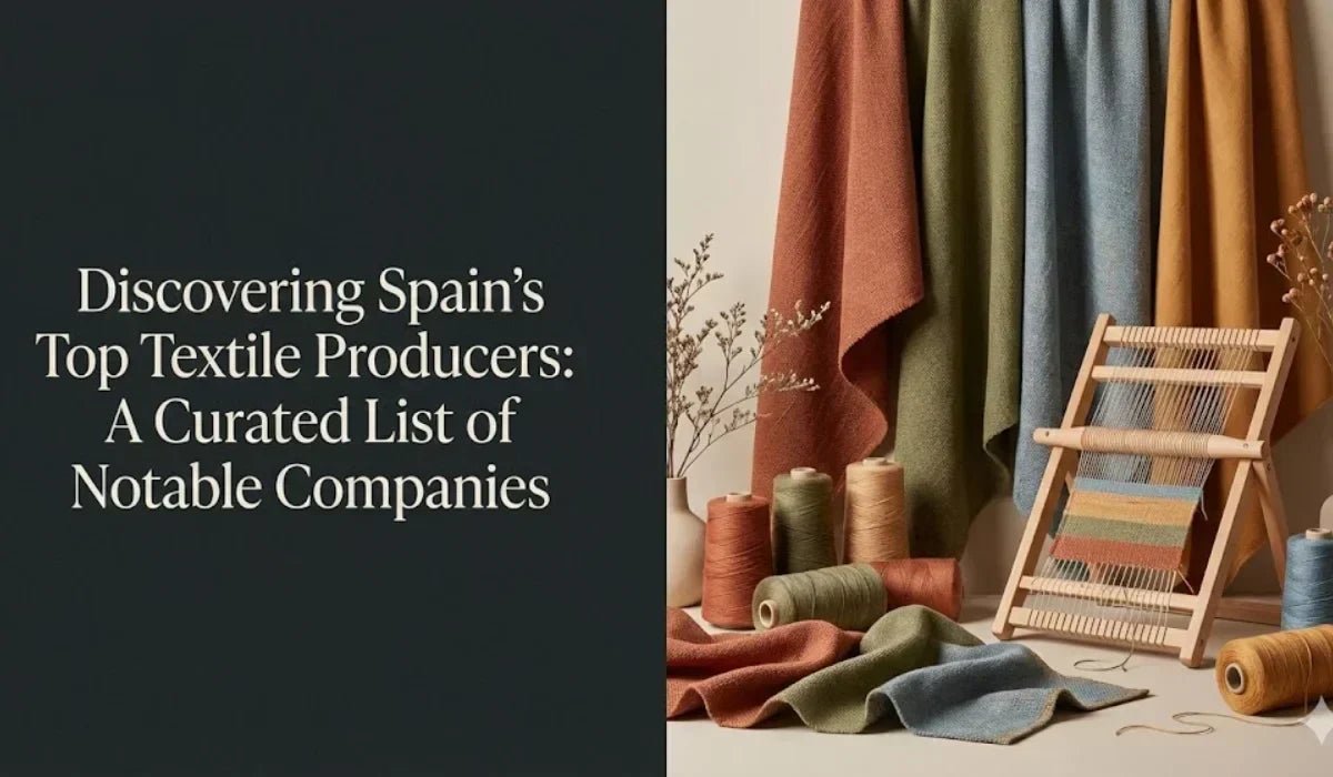 Discovering Spains Top Textile Producers a Curated List of Notable Companies - Absanoh Pakistan