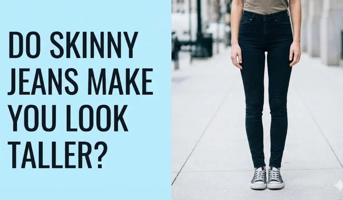 Do Skinny Jeans Make You Look Taller - Absanoh Pakistan