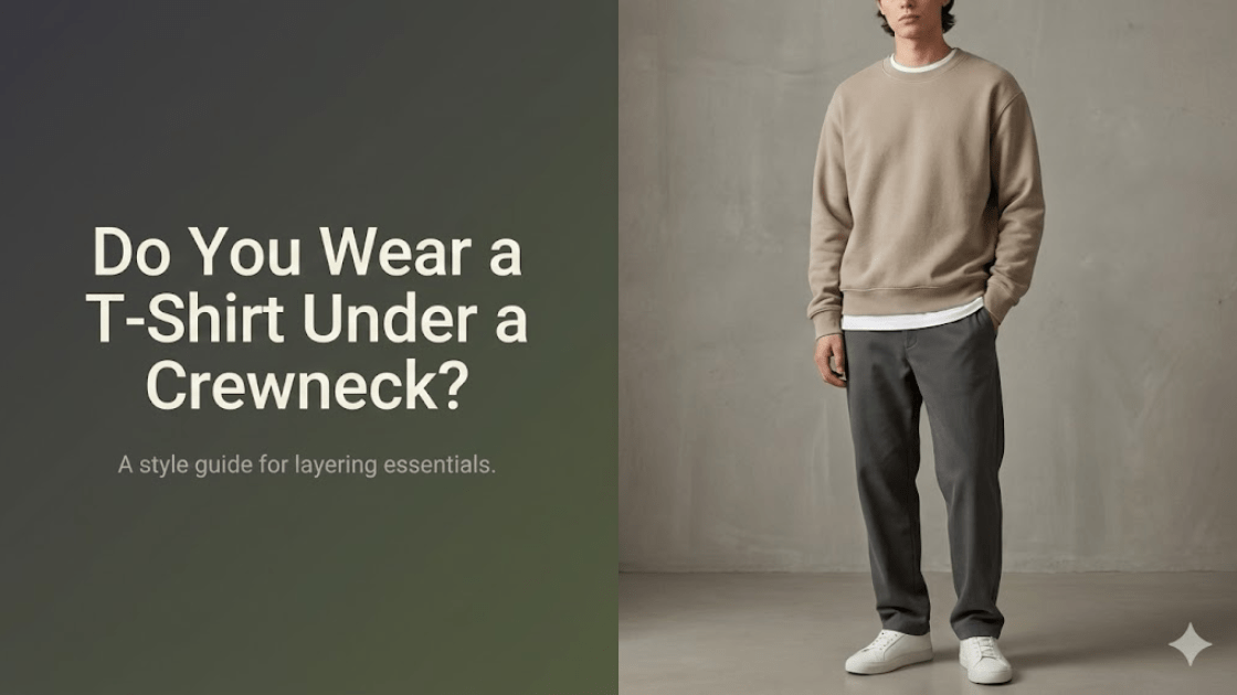 Do You Wear a T-Shirt Under a Crewneck - Absanoh Pakistan
