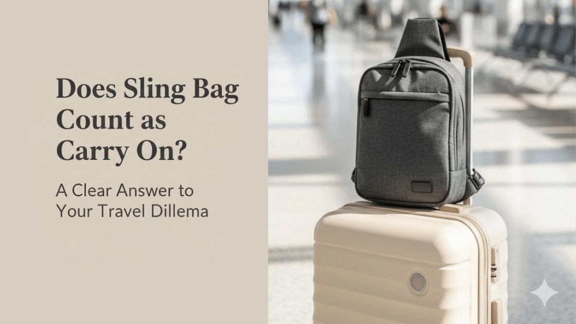 Does Sling Bag Count as Carry On a Clear Answer To Your Travel Dilemma - Absanoh Pakistan
