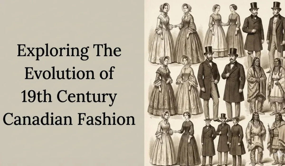 Exploring The Evolution of 19th Century Canadian Fashion