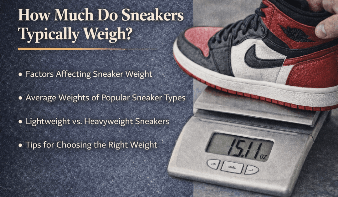 How Much Do Sneakers Typically Weigh