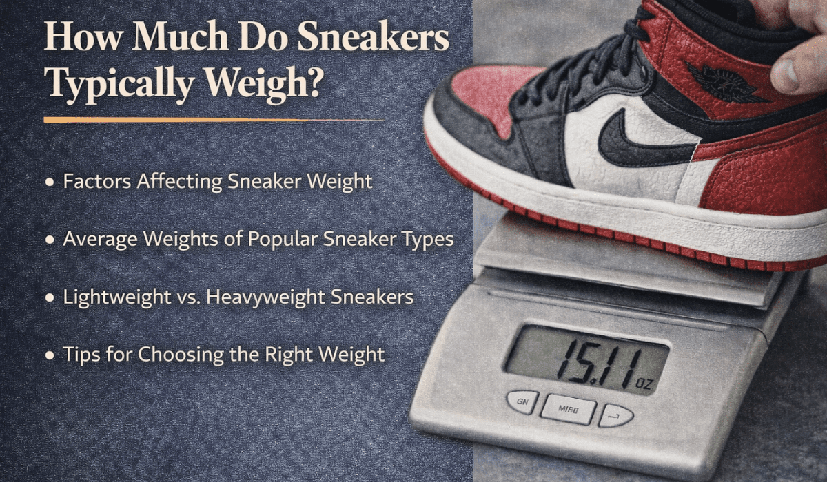 How Much Do Sneakers Typically Weigh - Absanoh Pakistan