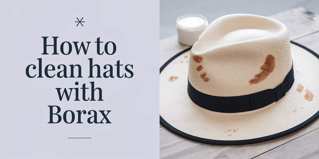 How to Clean Hats With Borax