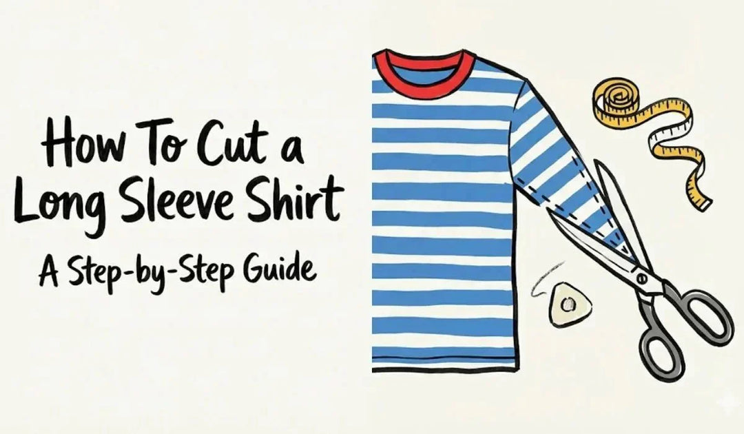 How To Cut a Long Sleeve Shirt a Step by Step Guide