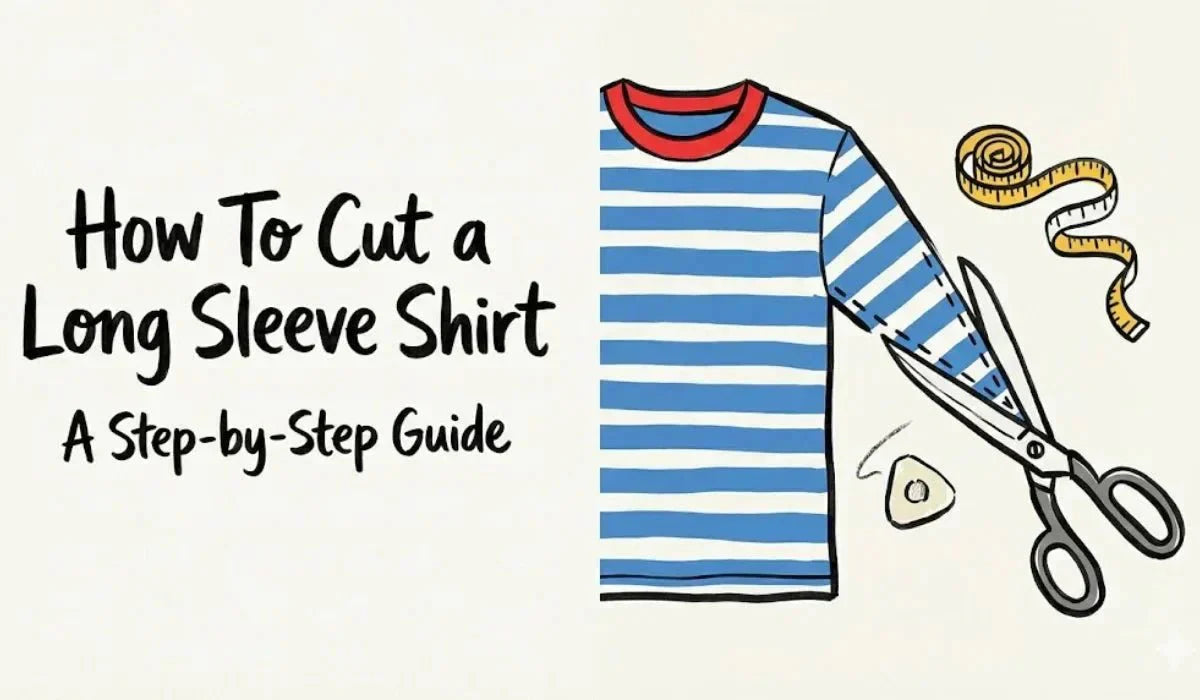How To Cut a Long Sleeve Shirt a Step by Step Guide - Absanoh Pakistan