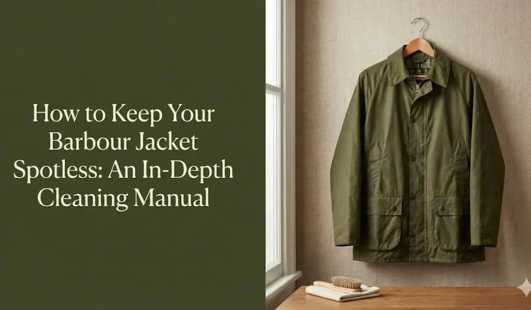 How to Keep Your Barbour Jacket Spotless an in Depth Cleaning Manual