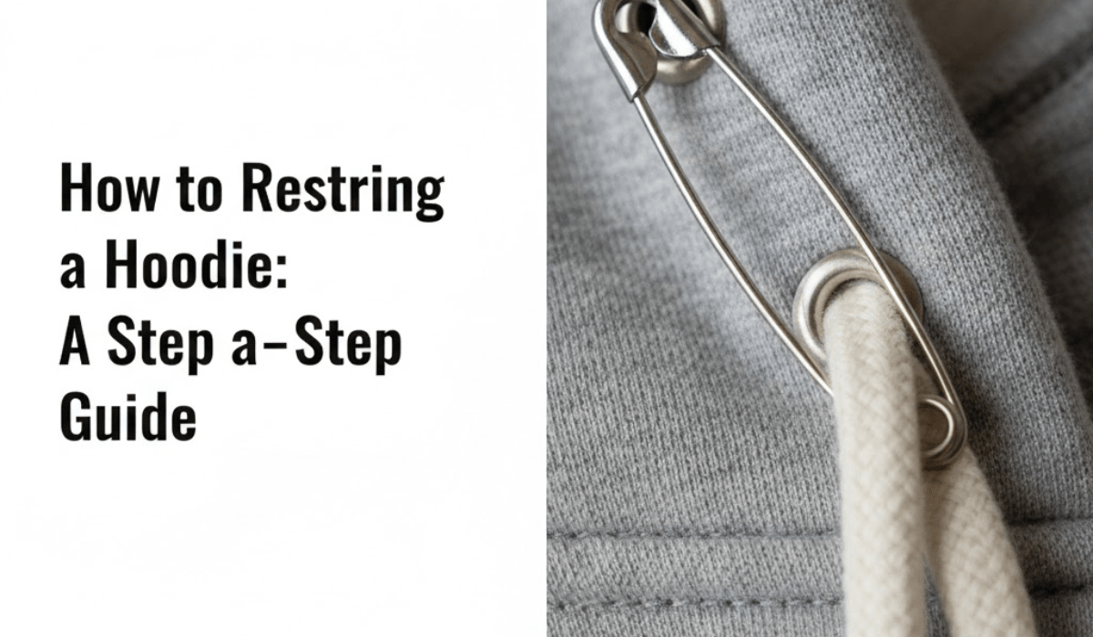 How to Restring a Hoodie a Step by Step Guide - Absanoh Pakistan