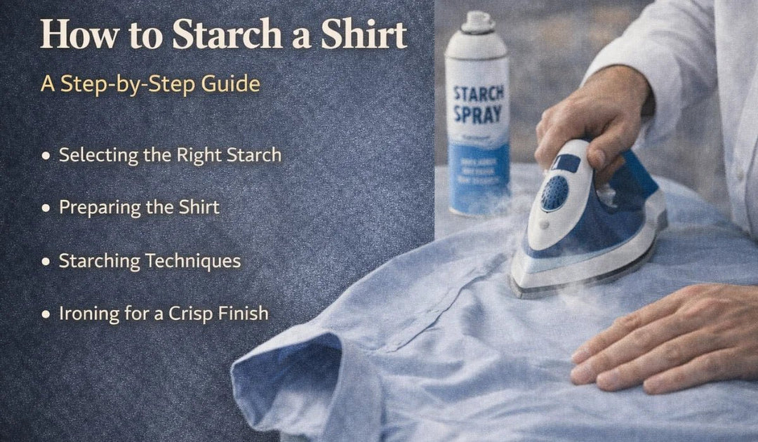 How to Starch a Shirt a Step by Step Guide