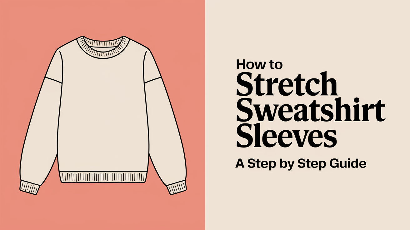 How to Stretch Sweatshirt Sleeves a Step by Step Guide - Absanoh Pakistan