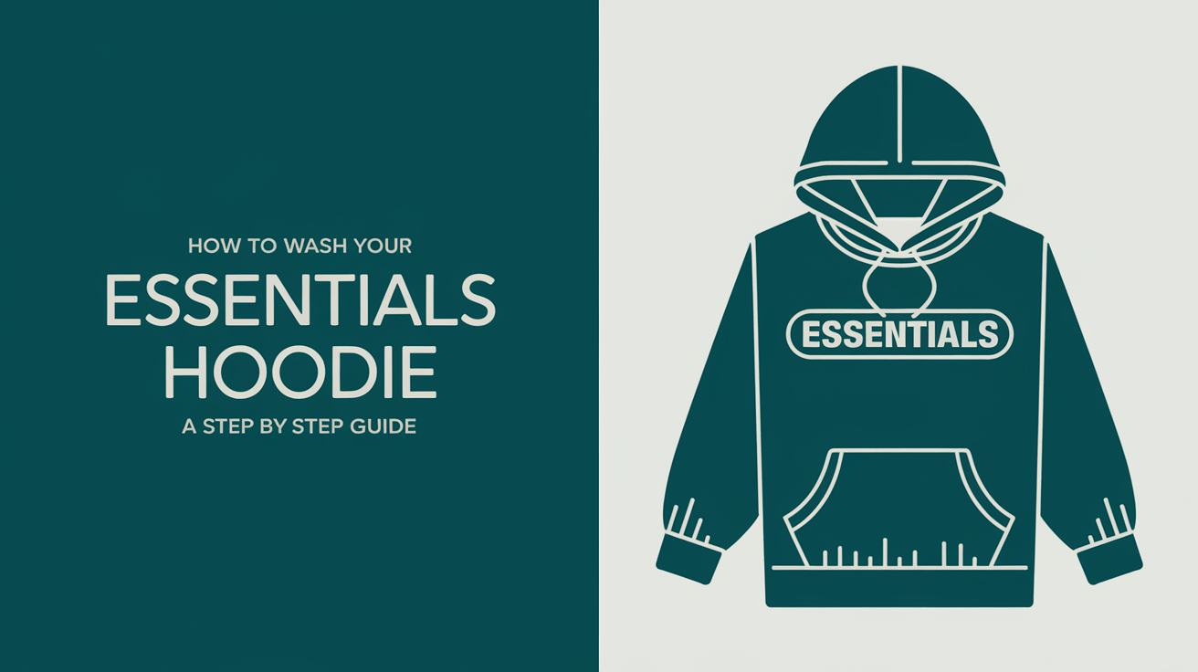 How To Wash Your Essentials Hoodie a Step by Step Guide - Absanoh Pakistan