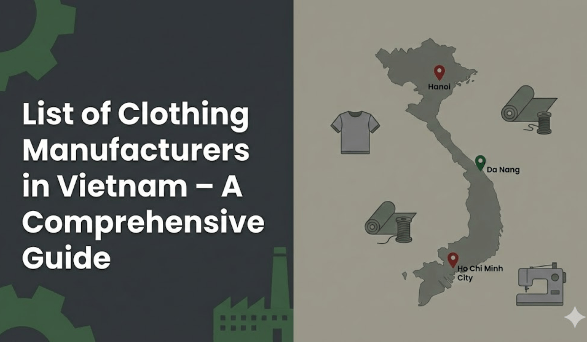 List of Clothing Manufacturers in Vietnam a Comprehensive Guide - Absanoh Pakistan