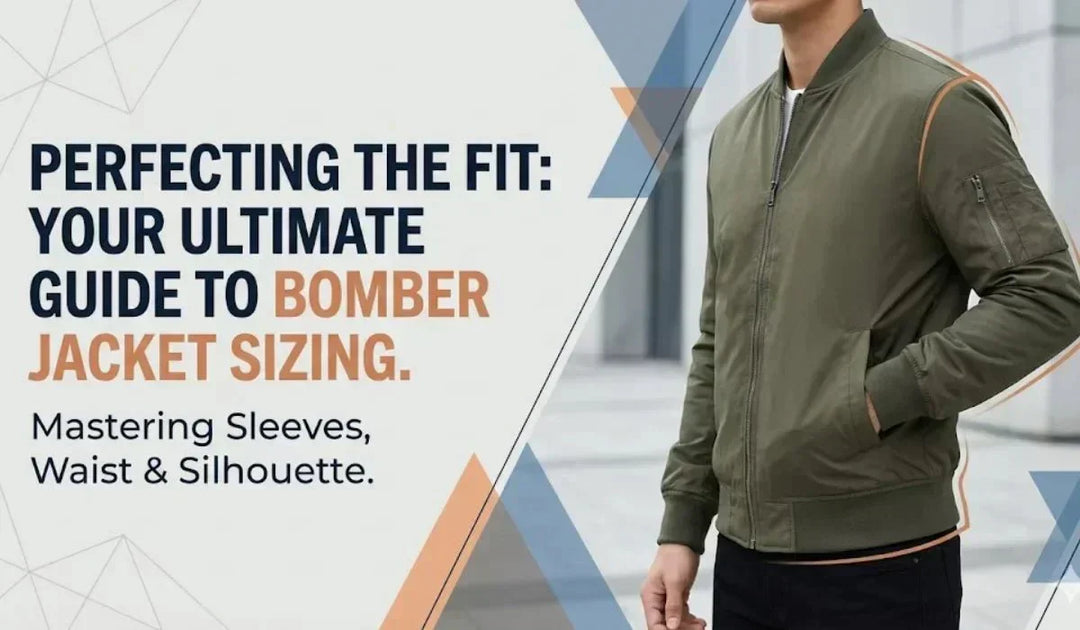 Perfecting the Fit Your Ultimate Guide to Bomber Jacket Sizing
