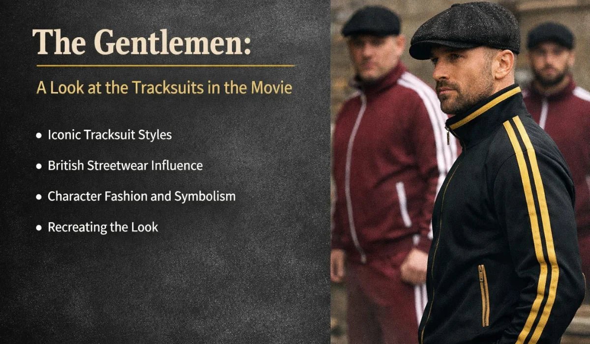 The Gentlemen a Look At The Tracksuits in The Movie - Absanoh Pakistan