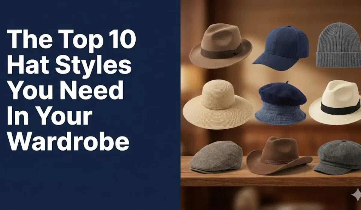 The Top 10 Hat Styles You Need In Your Wardrobe - Absanoh Pakistan