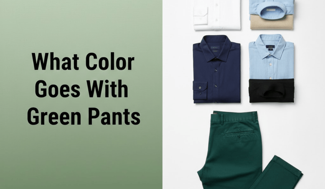 What Color Shirt Goes With Green Pants