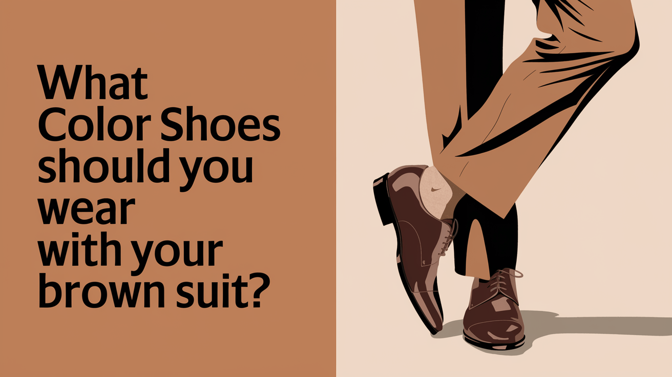 What Color Shoes Should You Wear With Your Brown Suit? - Absanoh Pakistan