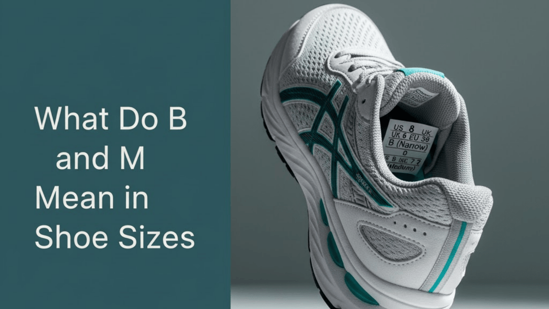What Do B and M Mean in Shoe Sizes