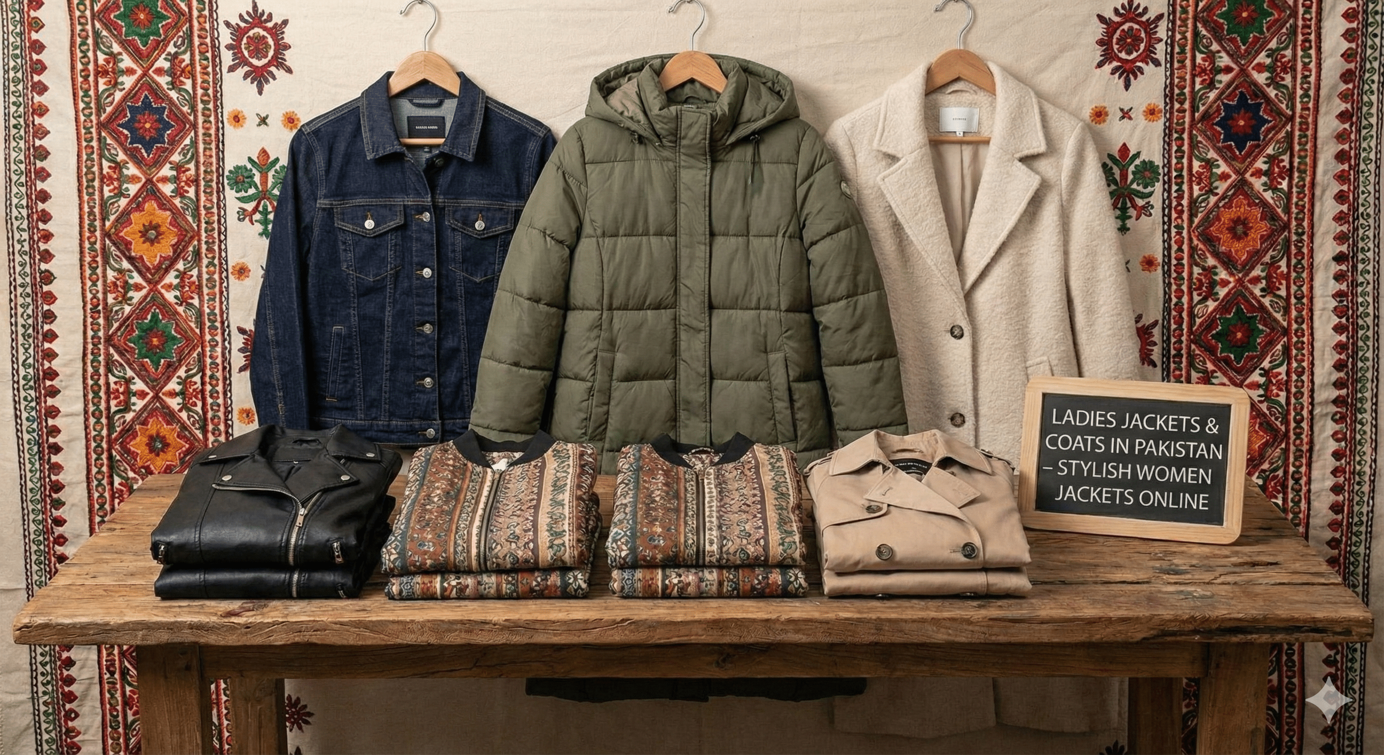 Ladies Jackets & Coats - Absanoh Pakistan