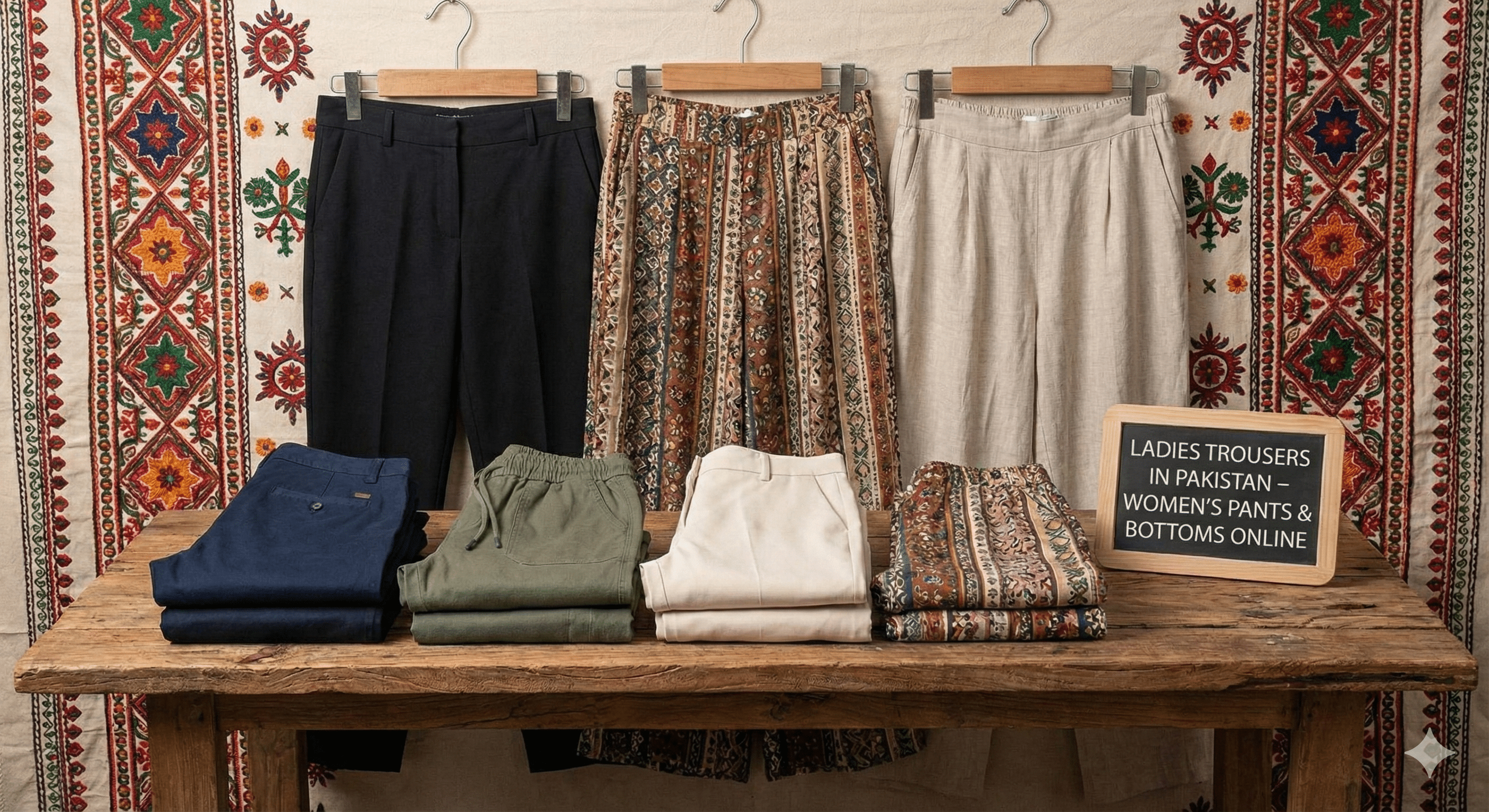 Ladies Trousers - Absanoh Pakistan