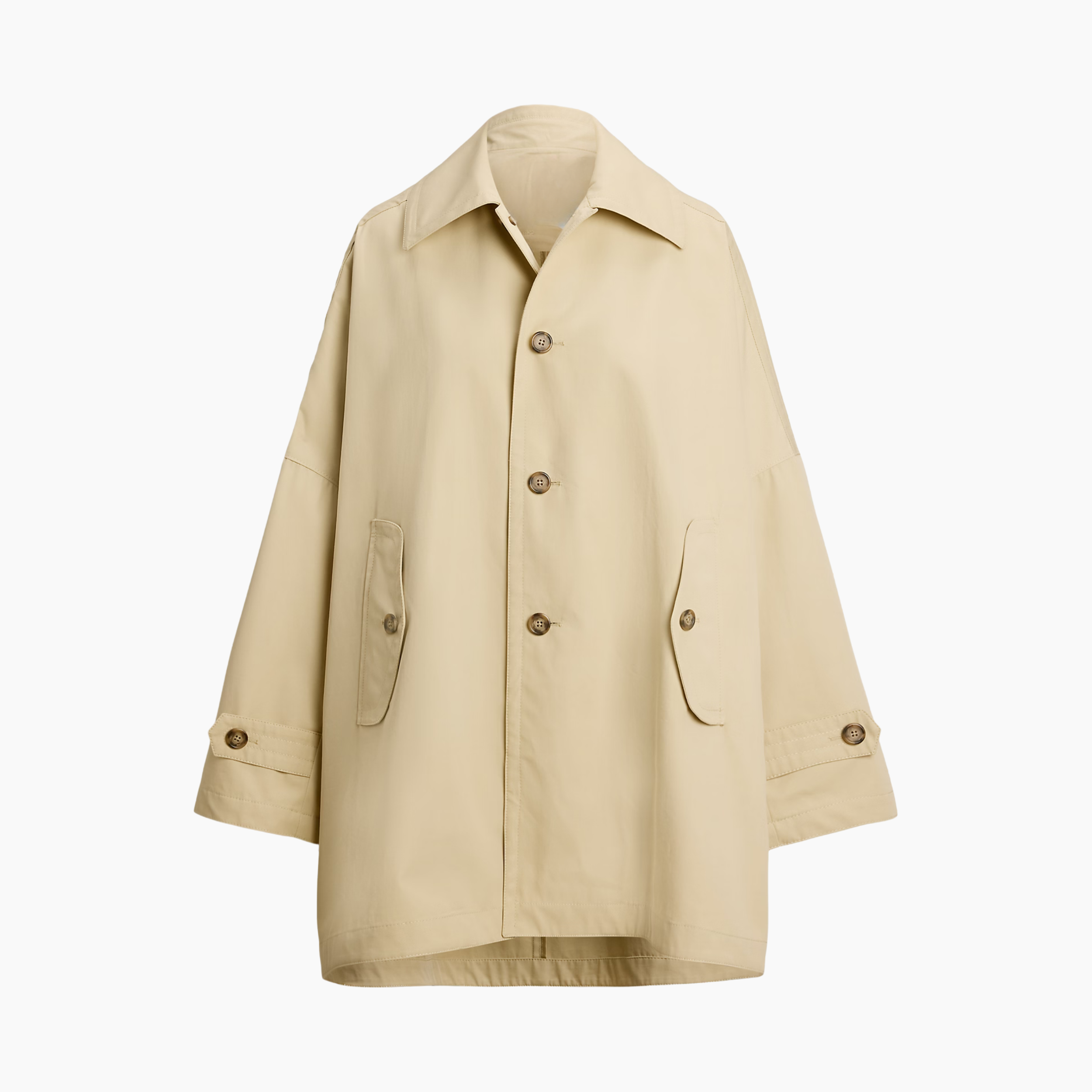 Oversize Cotton Car Coat for Women