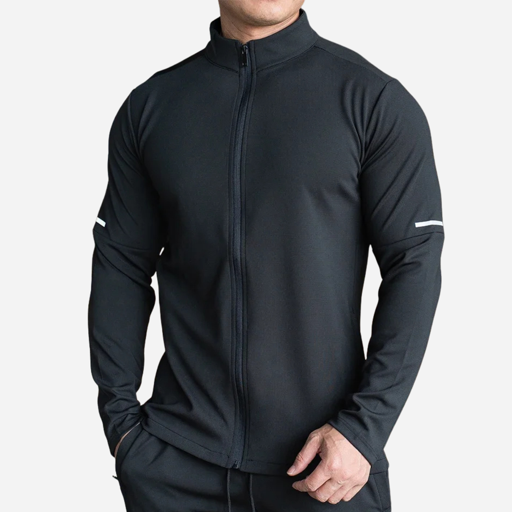 Full Zip Jogging Workout Sweatshirt