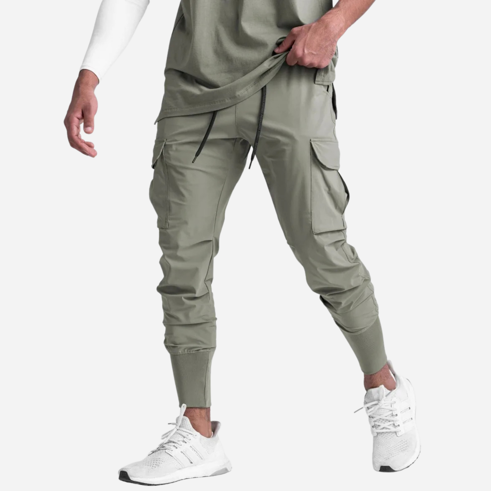 Camouflage Thin Loose Stretchy Sweatpants