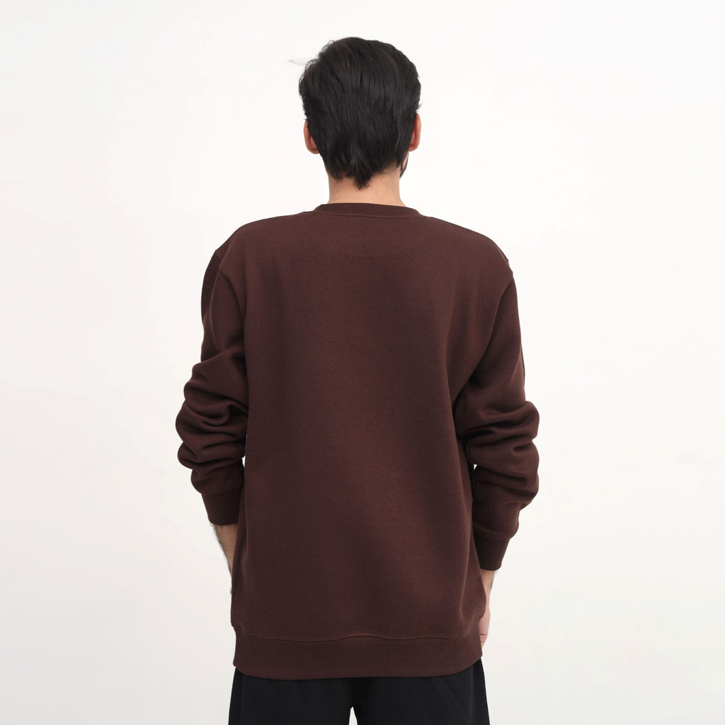 Men’s Brown Graphic Sweatshirt