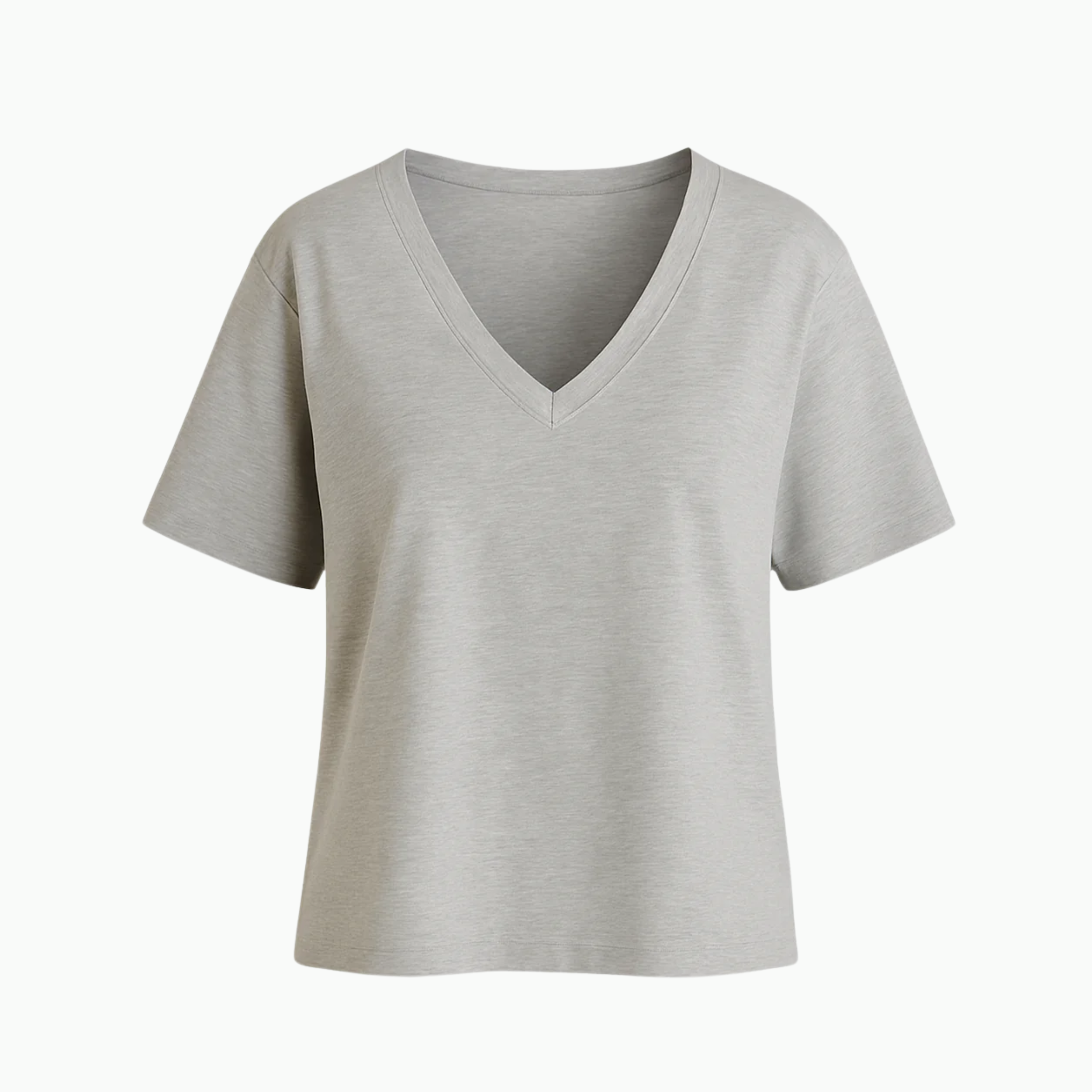 Women V-Neck Short Sleeve Tee