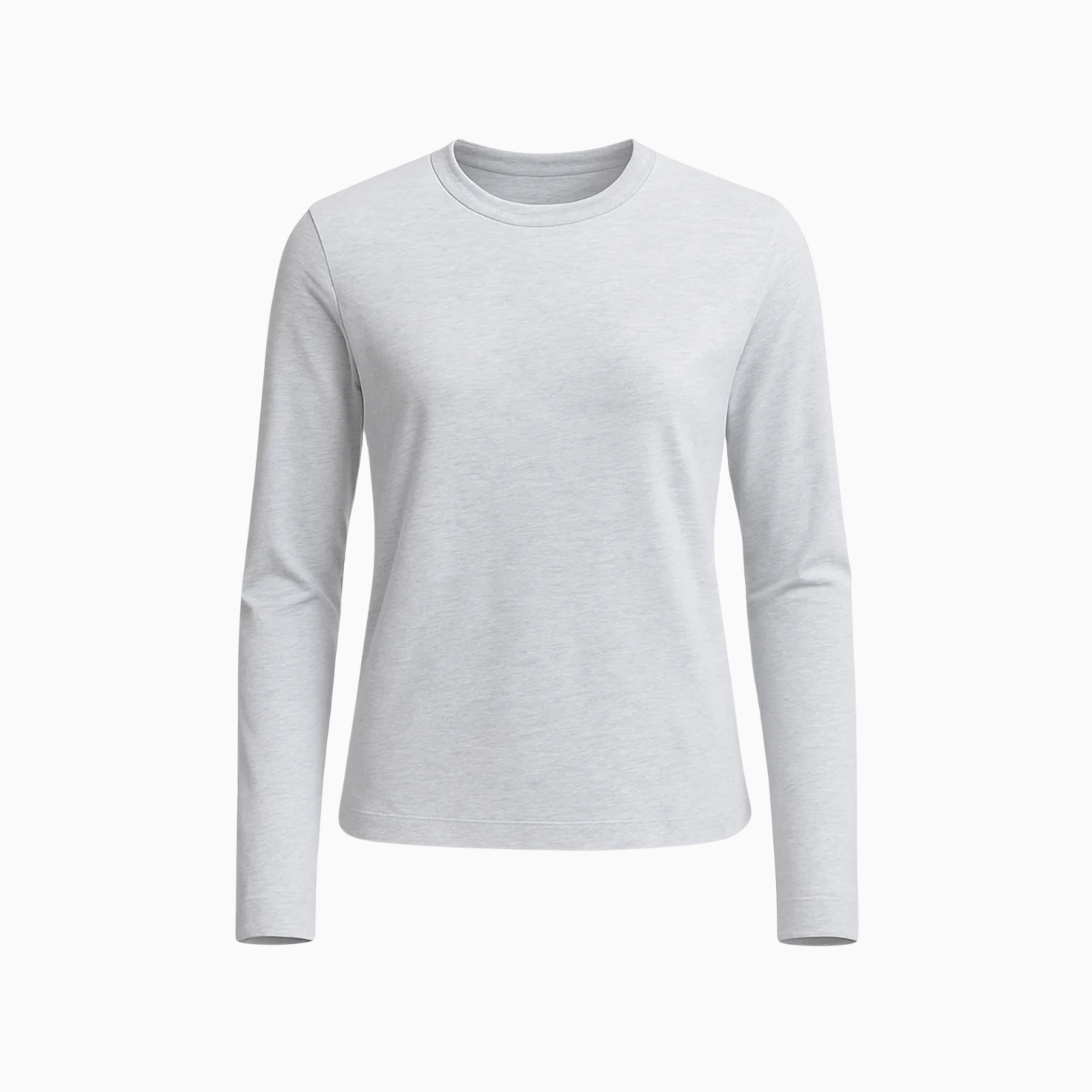Soft Jersey Cotton Long Sleeve Everyday T-Shirt