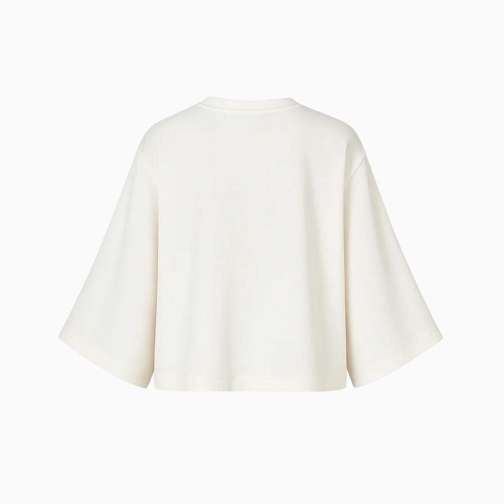 Women Super Wide Sleeve Boxy Fit T-Shirt