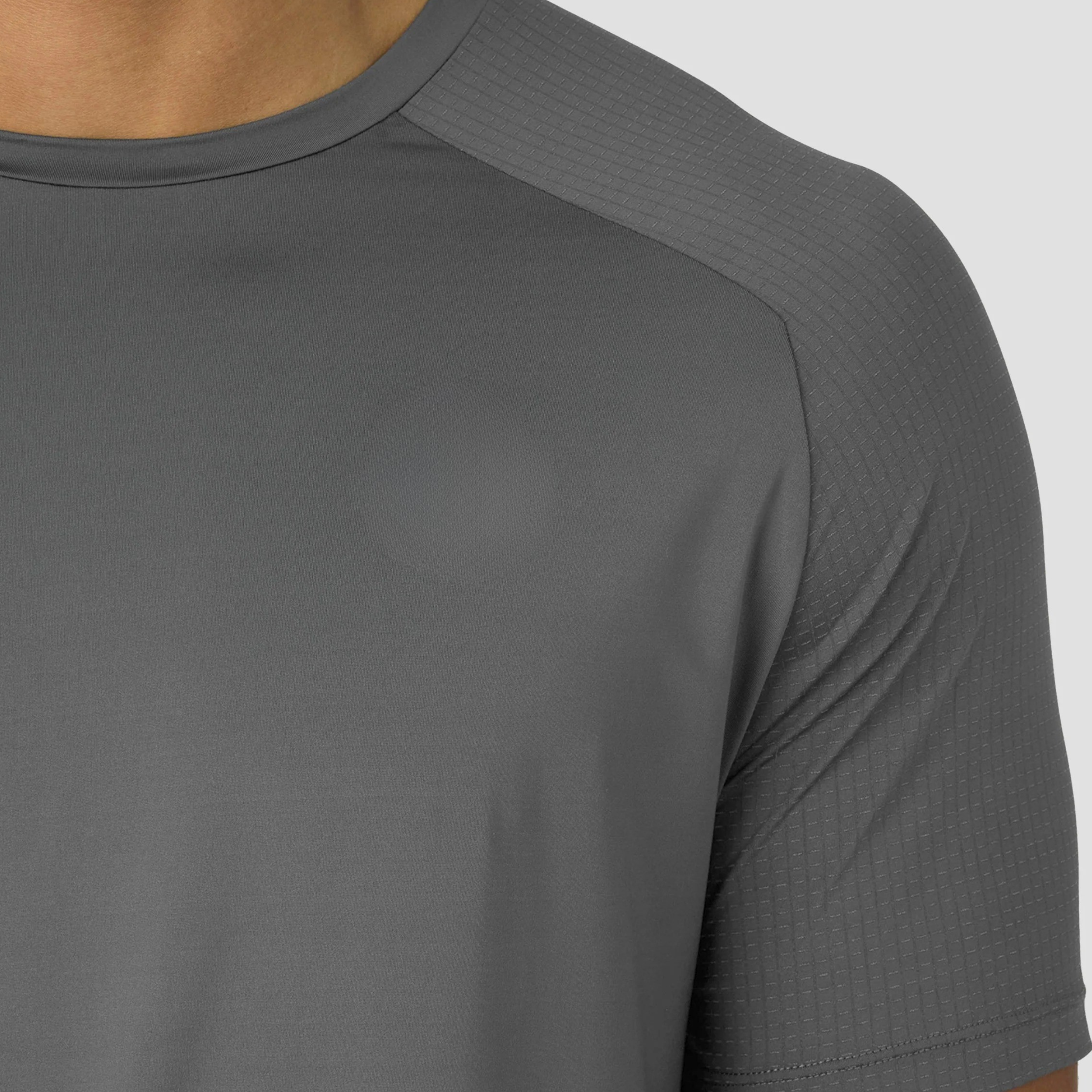 Absanoh Reflective Cement Grey Technical Tracksuit